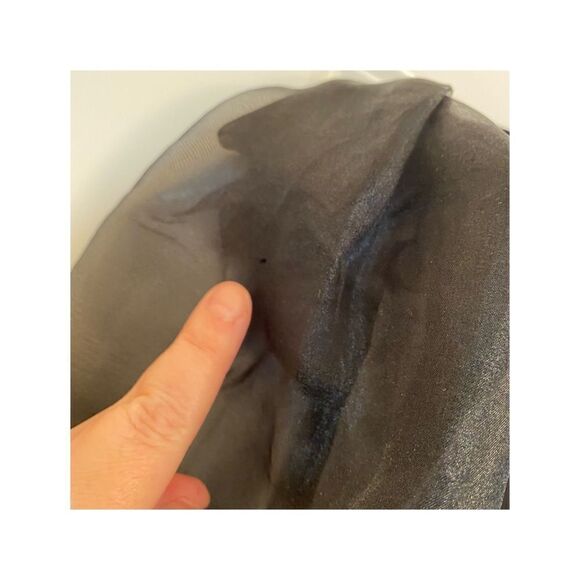 Vintage 80s designer formal top by Karen Miller NY estimated size 6 - Picture 3 of 8